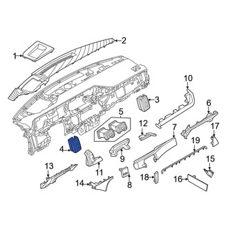 Nissan OE - Front Left Outer Dashboard Air Vent