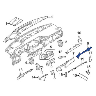 Nissan OE - Right Lower Instrument Panel Pad