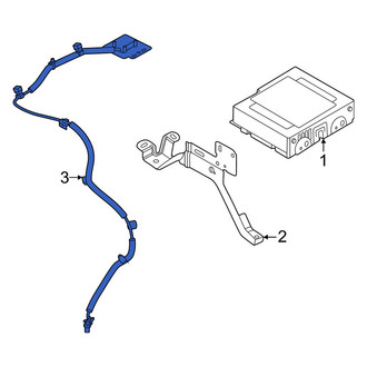 Nissan OE - GPS Navigation System Antenna