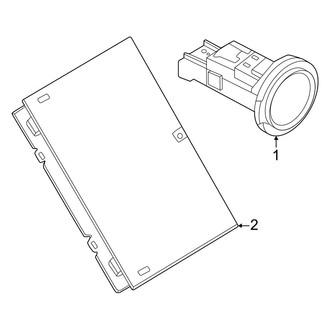 Nissan OE - Front Console (Electrical Components)