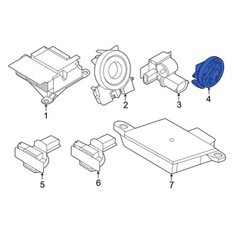 Nissan OE - Center Air Bag Impact Sensor