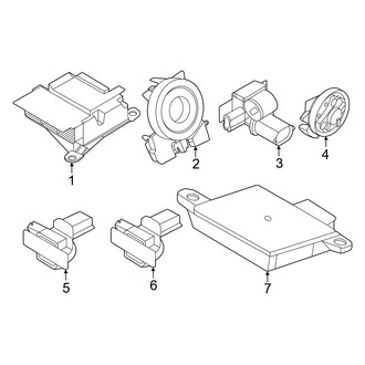 Nissan OE - Restraint Systems - Air Bag Components (Modules & Sensors)