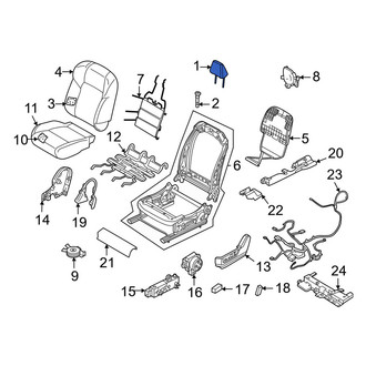 Nissan OE - Center Headrest