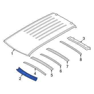 Nissan OE - Front Headliner