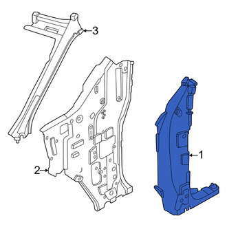 Nissan OE - Left Lower Body A-Pillar Reinforcement