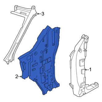 Nissan OE - Right Lower Inner Body A-Pillar