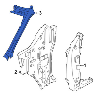 Nissan OE - Left Upper Inner Body A-Pillar
