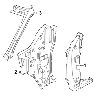 Nissan OE - Pillars, Rocker & Floor - Hinge Pillar