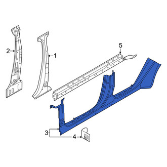 Nissan OE - Left Rocker Panel