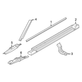 Nissan OE - Pillars, Rocker & Floor - Exterior Trim