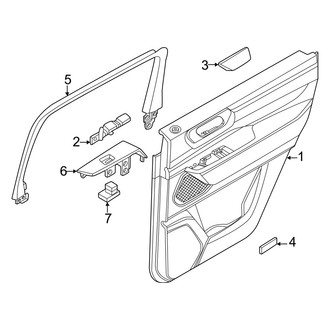 Nissan OE - Rear Door - Interior Trim