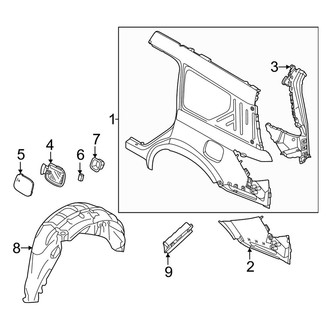 Nissan OE - Quarter Panel & Components