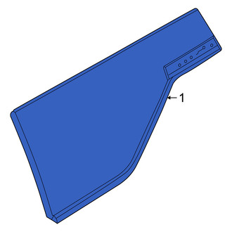 Nissan OE - Rear Left Quarter Glass