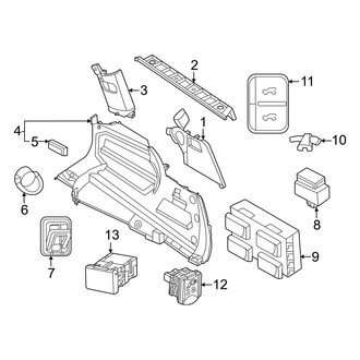 Nissan OE - Quarter Panel - Interior Trim