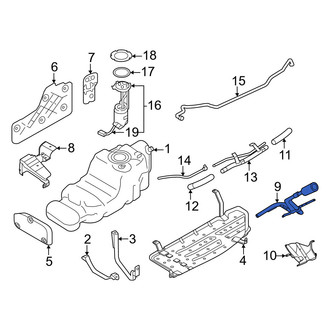 Nissan OE - Lower Fuel Tank Filler Neck