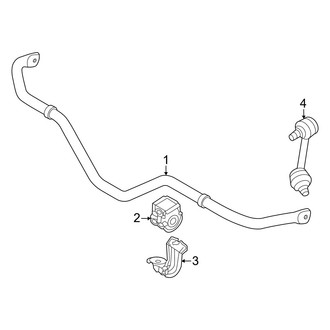Nissan OE - Rear Suspension - Stabilizer Bar & Components
