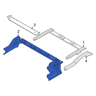 Nissan OE - Front Left Forward Floor Pan Crossmember