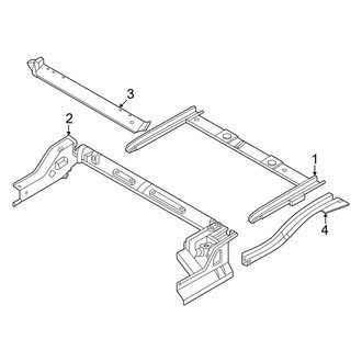 Nissan OE - Rear Body & Floor - Floor & Rails (Rails & Components)