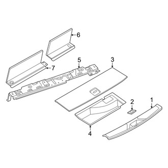 Nissan OE - Rear Body & Floor - Interior Trim