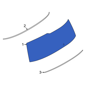Nissan OE - Rear Liftgate Glass