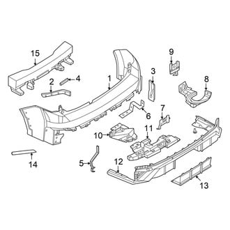 Nissan OE - Rear Bumper - Bumper & Components (Nismo)
