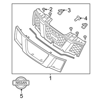 Nissan OE - Grille & Components