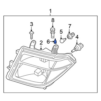 Nissan OE - Back Up Light Bulb