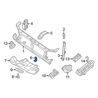Nissan OE - Front Right Headlight Bracket