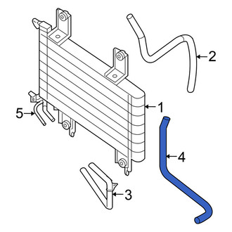 Nissan OE - Automatic Transmission Oil Cooler Hose