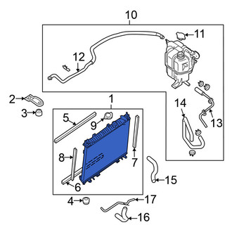 Nissan OE - Radiator