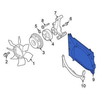 Nissan OE - Upper Engine Cooling Fan Shroud