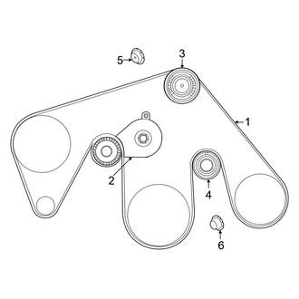 Nissan OE - Cooling - Belts & Pulleys (3.8L)