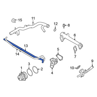 Nissan OE - Upper Radiator Coolant Hose