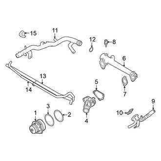 Nissan OE - Cooling - Water Pump (3.8L)