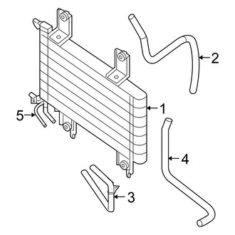 Nissan OE - Cooling - Trans Oil Cooler (4.0L Automatic Tr)