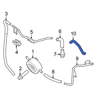 Nissan OE - Engine Oil Cooler Line