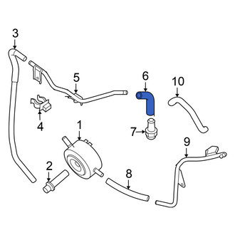 Nissan OE - Engine Oil Cooler Line