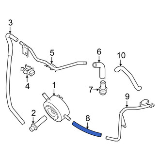 Nissan OE - Lower Engine Oil Cooler Line