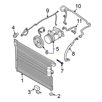 Nissan OE - A/C Compressor Clutch Bolt