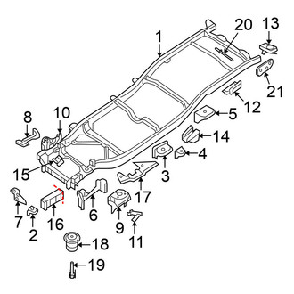 Nissan OE - Frame & Components