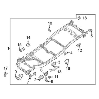 Nissan OE - Frame & Components