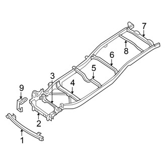 Nissan OE - Frame - Crossmembers & Components