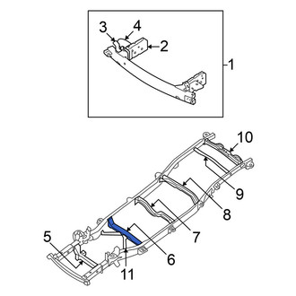 Nissan OE - Frame Crossmember