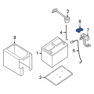 Nissan OE - Battery Terminal Cover