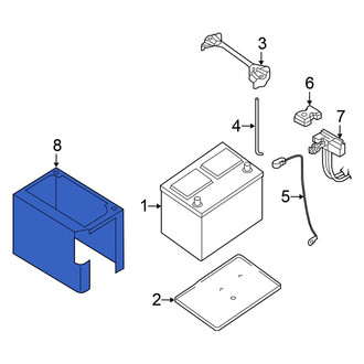 Nissan OE - Battery Cover