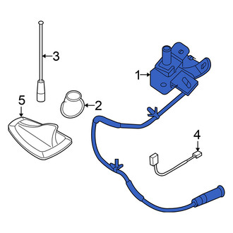 Nissan OE - Radio Antenna Base