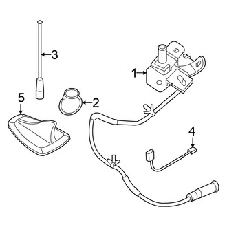 Nissan OE - Electrical - Antenna