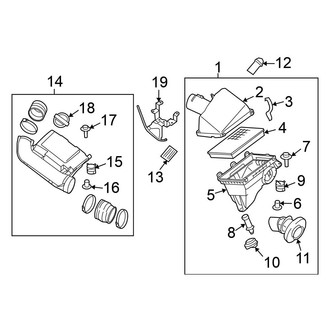 Nissan OE - Engine - Air Intake (4.0L)