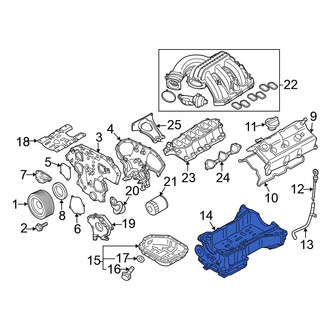 Nissan OE - Upper Engine Oil Pan