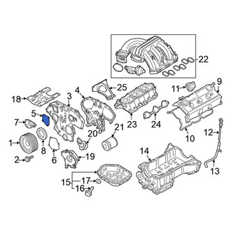 Nissan OE - Right Outer Engine Timing Cover